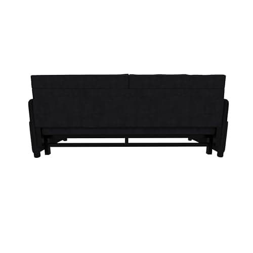 Eafurn Queen Size 3-in-1 Pull Out Sofa Bed with Storage Velvet Couch