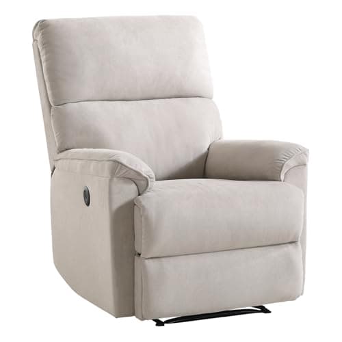 Electric Recliner Chair for Elderly Living Room with USB Port and Breathable Fabric