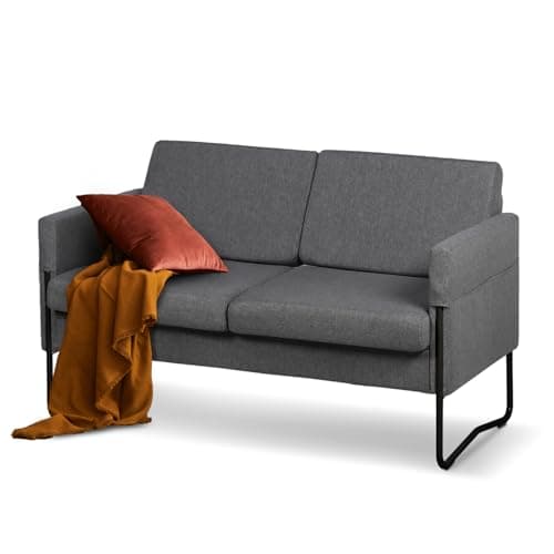 51" Mini Sofa for Small Spaces with 2 USB Ports
