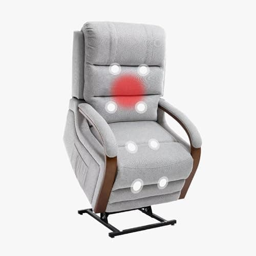 FLEXISPOT XL51 Dual Motor Lift Recliner Chair for Elderly Brown  
FLEXISPOT XL51 Lay Flat Recliner with Massage & Heat for Elderly Brown  
FLEXISPOT XL51 Electric Recliner Sofa with USB Ports for Living Room Bedroom Brown