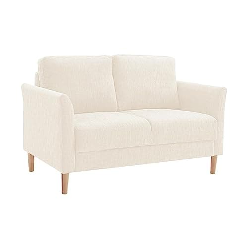 Naomi Home White Chesterfield Tufted Sleever Love Seat 42133AM