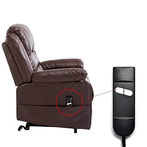 Replacement Remote for Lift Chairs, 5 Pin 2 Buttons, Compatible with Most Brands