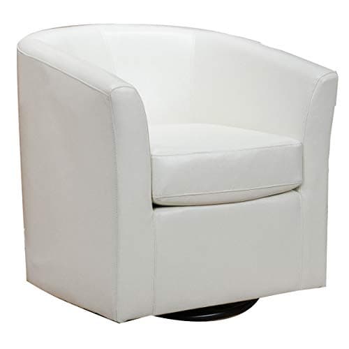 Christopher Knight Home Red Daymian PU Swivel Club Chair 29Dx30Wx30.25H