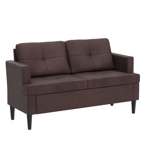 Milliard Small Velvet Loveseat for Small Spaces