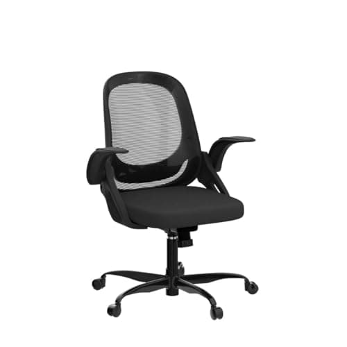 Ergonomic Breathable Mesh Home Office Desk Chair with Lumbar Support and Wheels