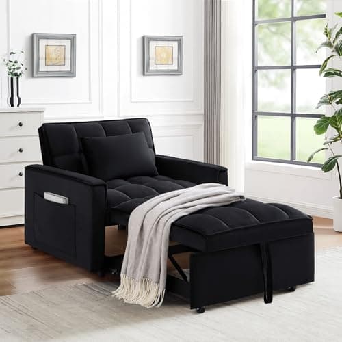 Convertible Sleeper Chair Bed