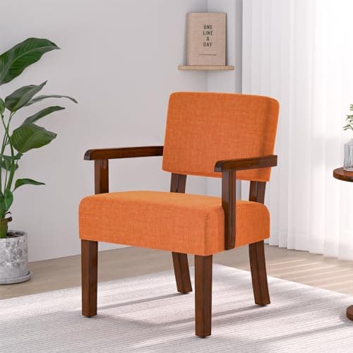 Oversized Accent Chair with Soft Seat and Armrests for Various Rooms