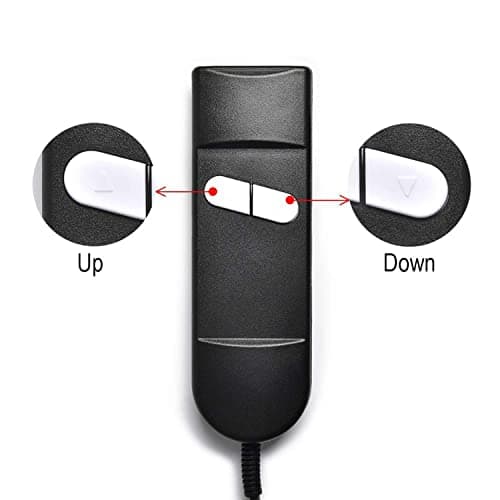 Replacement Remote for Lift Chairs, 5 Pin 2 Buttons, Compatible with Most Brands