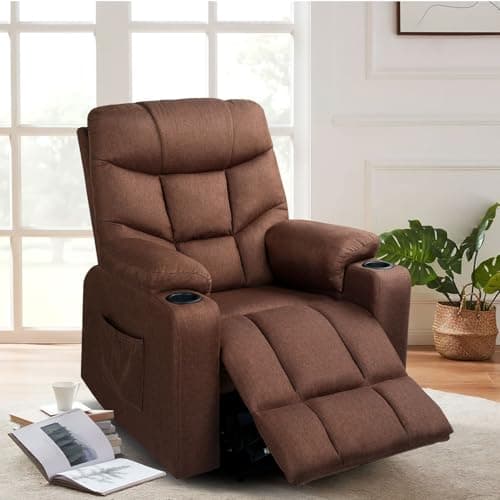 Esright Electric Lift Chair for Elderly with Heated Massage and USB Charge Port  
Esright Heavy Duty Electric Recliner with Side Pockets and Cup Holders for Elderly  
Esright Electric Lift Chair for Elderly with Heated Vibration Massage and Side Pock