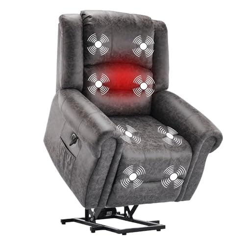 FLEXISPOT XL51 Dual Motor Lift Recliner Chair for Elderly Brown  
FLEXISPOT XL51 Lay Flat Recliner with Massage & Heat for Elderly Brown  
FLEXISPOT XL51 Electric Recliner Sofa with USB Ports for Living Room Bedroom Brown