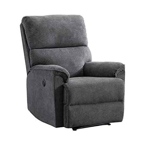 Electric Recliner Chair for Elderly Living Room with USB Port and Breathable Fabric