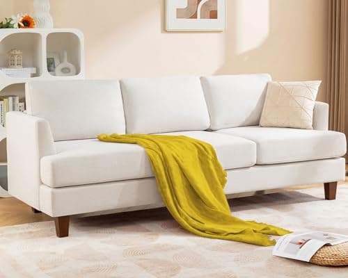 Dark Grey Mid Century Modern Loveseat Sofa for Small Spaces