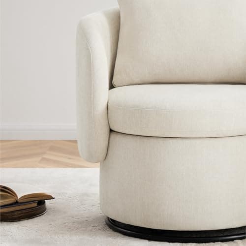 Modern Swivel Storage Chair for Living Room and Bedroom
