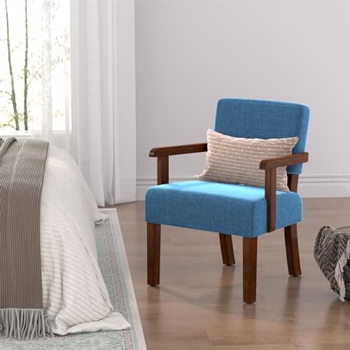 Oversized Accent Chair with Soft Seat and Armrests for Various Rooms