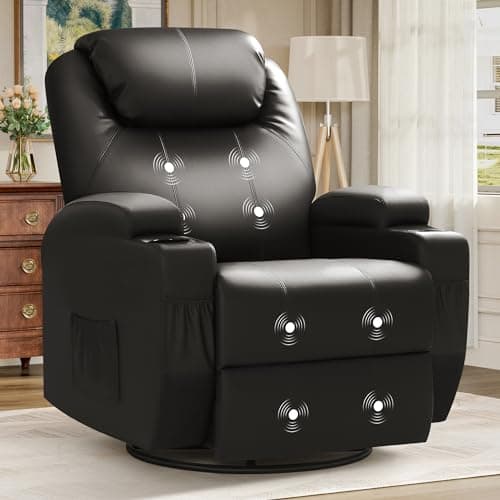JUMMICO Power Lift Massage Recliner Chair for Elderly (Gray)