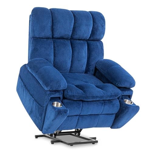 Zero Gravity Dual Motor Recliner with Heat Massage for Elderly