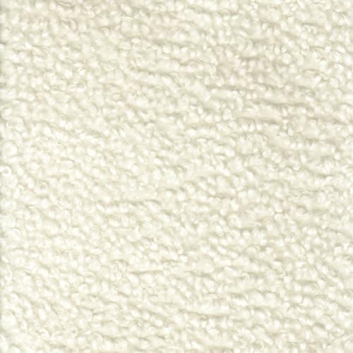 HomePop 360° Swivel Round Barrel Sofa Chair | Living & Bedroom Accent Furniture, White Sherpa