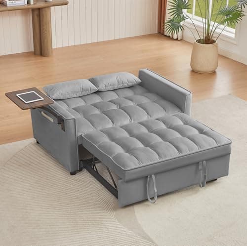 JEEOHEY 3 in 1 Sleeper Sofa Bed for Living Room,Apartment,Office(Pink)  
JEEOHEY 3 in 1 Sleeper Sofa Bed with Reclining Adjustable Backrest,2 Seater Loveseat Chaise Lounge(Pink)  
JEEOHEY 3 in 1 Sleeper Sofa Bed with Velvet Futon,2 Seater Loveseat Ch