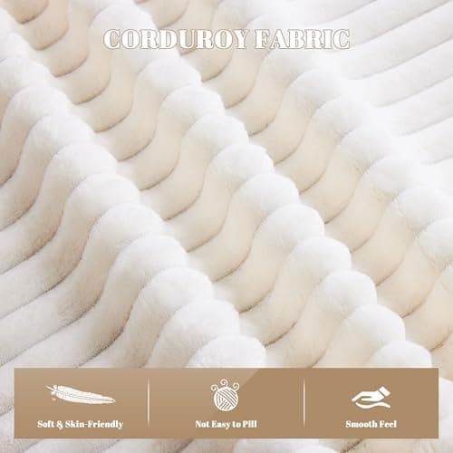 Beige Oversized Comfortable Chaise Lounge Chair with Throw Pillow