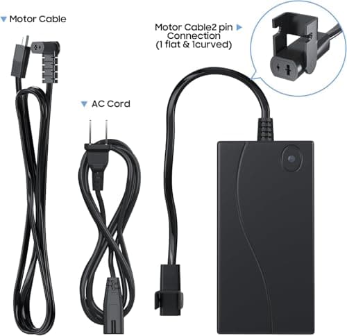 Limoss OKIN 29V 2A Recliner Power Supply with Extension Cord