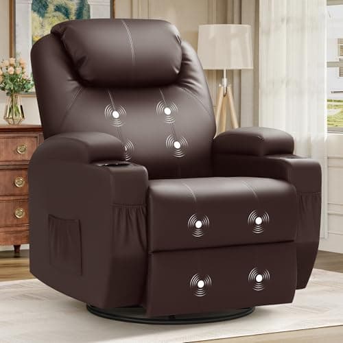 JUMMICO Power Lift Massage Recliner Chair for Elderly (Gray)
