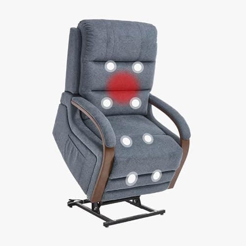FLEXISPOT XL51 Dual Motor Lift Recliner Chair for Elderly Brown  
FLEXISPOT XL51 Lay Flat Recliner with Massage & Heat for Elderly Brown  
FLEXISPOT XL51 Electric Recliner Sofa with USB Ports for Living Room Bedroom Brown