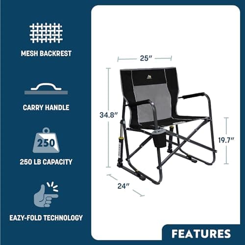 Camping Chair for Outdoor Rocking