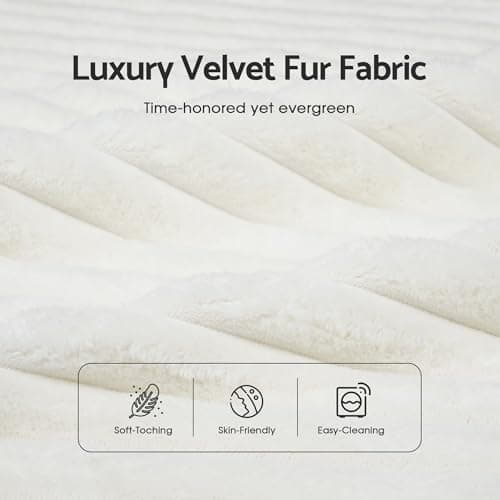 Beige Luxe Chaise Lounge With Ottoman & 2 Pillows 48" Modern Soft Reading Chair