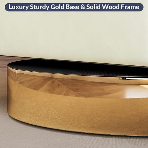 BELLEZE Ivory Gold Base Swivel Chair, Modern Barrel Velvet Living Room Chair