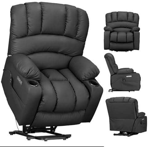 DURASPACE Power Lift Recliner for Elderly with Heat and Massage (Brown)  
DURASPACE Large Faux Leather Backrest Electric Lift Recliner for Seniors (Brown)  
DURASPACE Electric Lift Massage Recliner Chair with Heat (Brown)