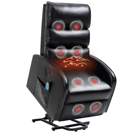 AVAWING Power Lift Chair with Heat and Massage for Elderly, Grey  
AVAWING Electric Recliner Chair with Remote Control, Side Pocket and USB Port for Living Room & Bedroom, Grey  
AVAWING Fabric Power Lift Chair with Heat and Massage for seniors, Grey