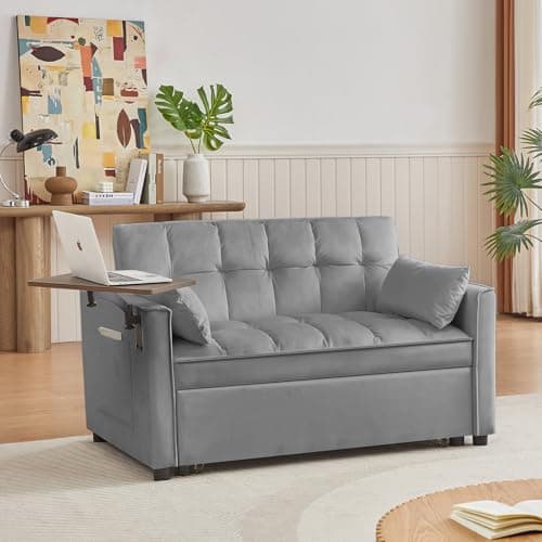 JEEOHEY 3 in 1 Sleeper Sofa Bed for Living Room,Apartment,Office(Pink)  
JEEOHEY 3 in 1 Sleeper Sofa Bed with Reclining Adjustable Backrest,2 Seater Loveseat Chaise Lounge(Pink)  
JEEOHEY 3 in 1 Sleeper Sofa Bed with Velvet Futon,2 Seater Loveseat Ch