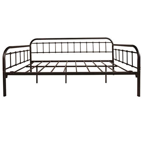 HOMERECOMMEND Heavy Duty Metal Day Bed Frame with Mattress Support