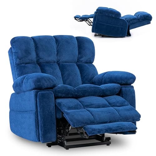 Dual Motor Power Lift Recliner Chair with Heat and Massage for Elderly
| Extra Wide Zero Gravity Recliner Chair with Cupholder Storebox for Seniors
| Lay Flat Recliner Chair for Elderly with USB Ports and Type C Ports