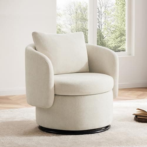 Modern Swivel Storage Chair for Living Room and Bedroom