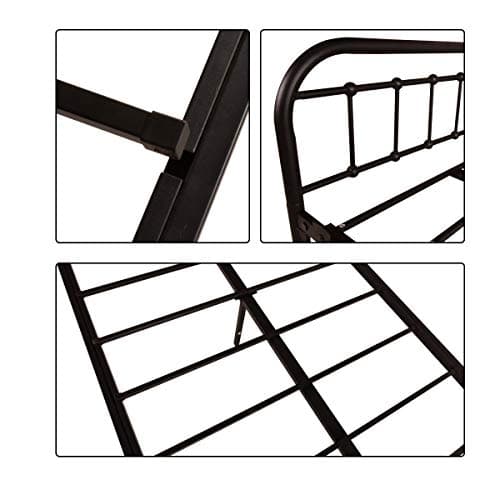 HOMERECOMMEND Heavy Duty Metal Day Bed Frame with Mattress Support