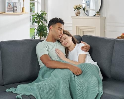 Jocisland 85" Oversized L-Shaped Sleeper Sofa with Storage, Grey Linen