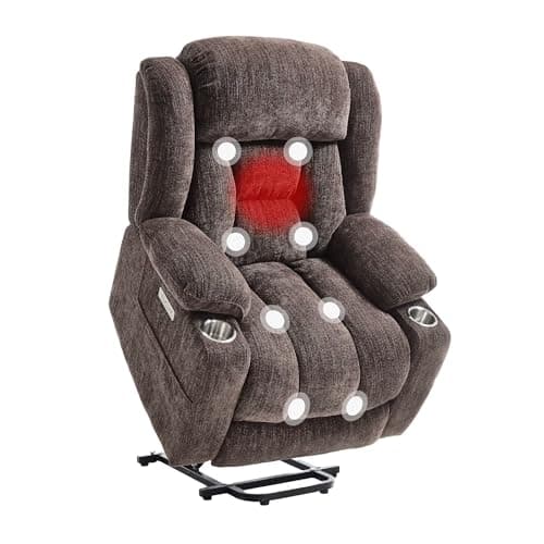 FLEXISPOT XL51 Dual Motor Lift Recliner Chair for Elderly Brown  
FLEXISPOT XL51 Lay Flat Recliner with Massage & Heat for Elderly Brown  
FLEXISPOT XL51 Electric Recliner Sofa with USB Ports for Living Room Bedroom Brown