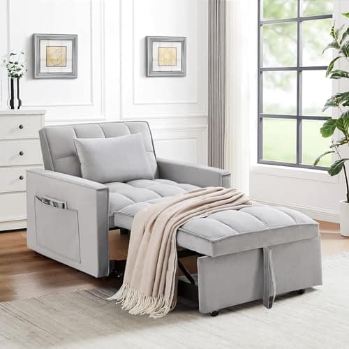 Convertible Sleeper Chair Bed