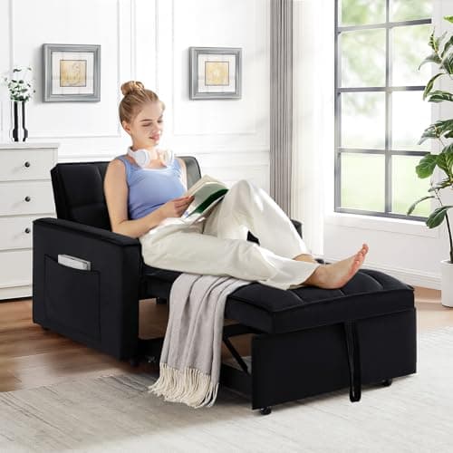 Convertible Sleeper Chair Bed