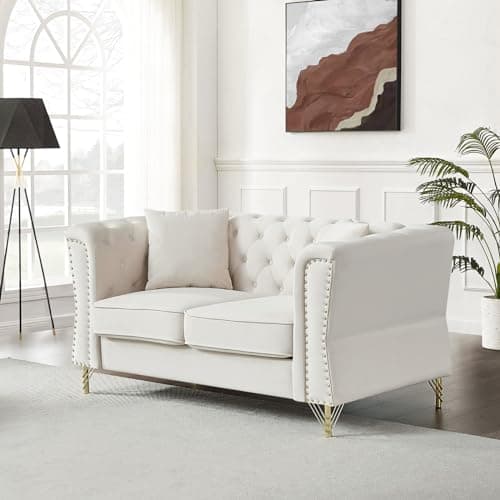 Mid Century Modern Chesterfield Sofa Couch