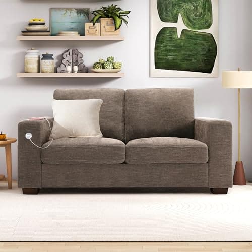 Hanherry 70" Loveseat Sofa, Modern Comfy Couch for Living Room