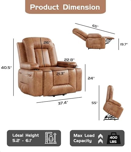 Heat and Massage Faux PU Electric Lift Recliner for Elderly and Mobility Impaired Seniors

Heavy Duty Lift Chair with Heat and Massage for Elderly and Seniors

Electric Lift Recliner with Heat and Massage Function for Elderly Mobility Impaired
