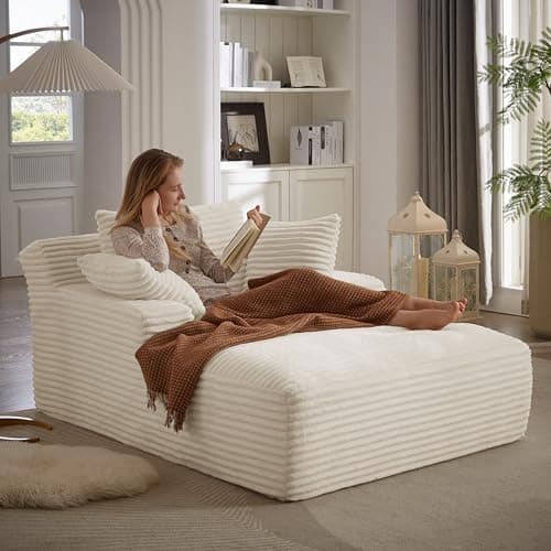 Cozy Cloud Chaise Lounge Chair for Living Room, 49.2 Wide