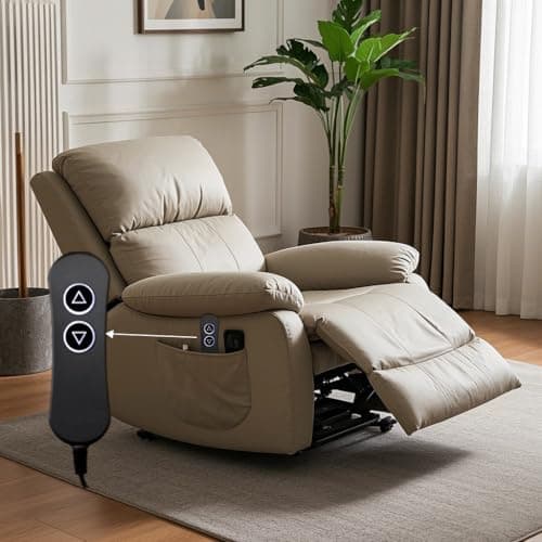 Fruhdi 5 Pin Lift Chair Remote with USB and Backlight