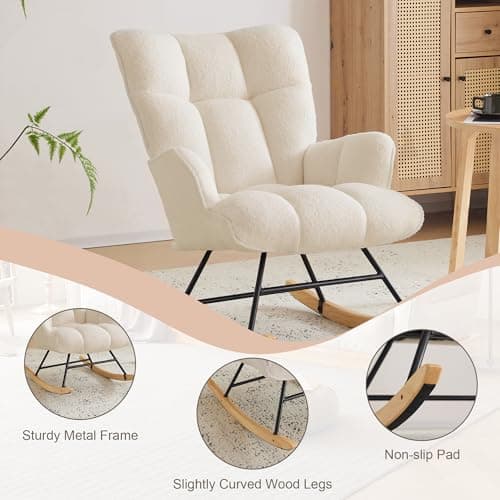Teddy Upholstered Nursery Rocking Chair
