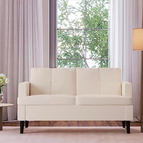 Milliard Small Velvet Loveseat for Small Spaces