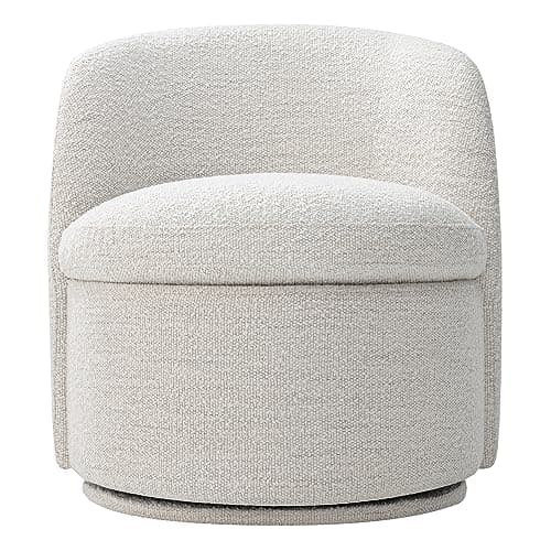 CHITA FSC Certified Boucle Accent Chair, Comfortable for Living Room, Cream