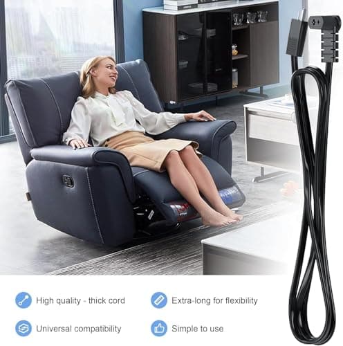 Limoss OKIN 29V 2A Recliner Power Supply with Extension Cord