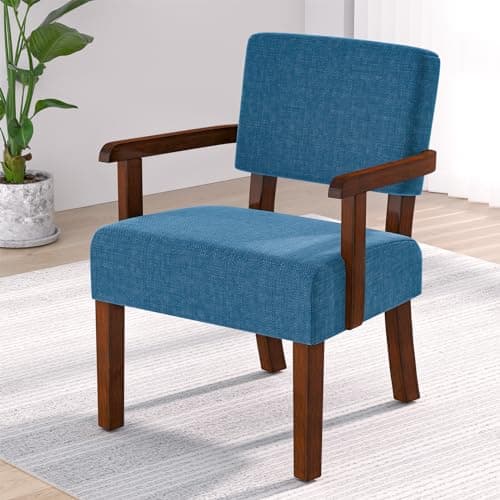 Oversized Accent Chair with Soft Seat and Armrests for Various Rooms